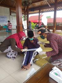 Penyaluran BLT Dana Desa Tahap 1 Serentak se Kabupaten Gunungkidul